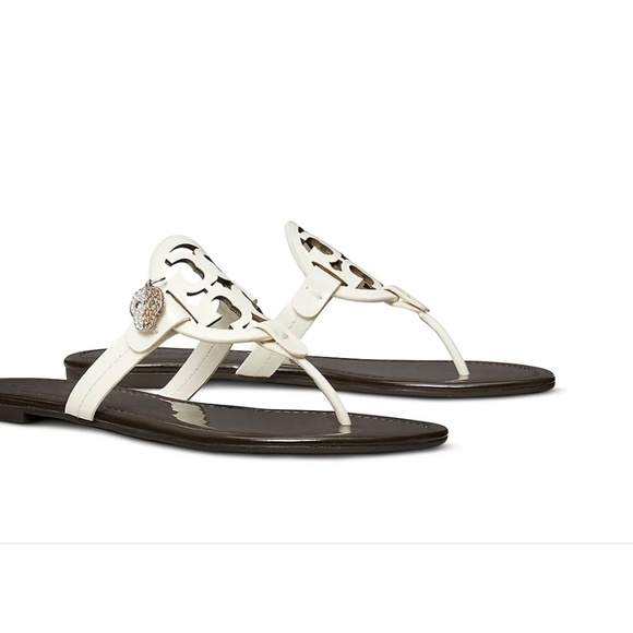 NIB Tory Burch x BonBon MILLER sandal COLA - Picture 3 of 5